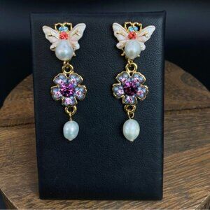 Butterfly Statement Earrings